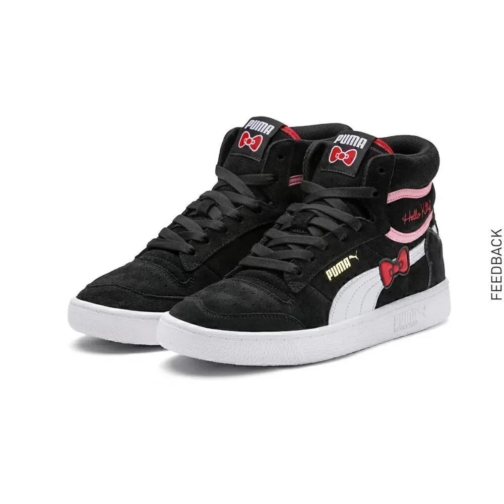 Puma x hello kitty ralph sampson womens mid sneakers sz 7